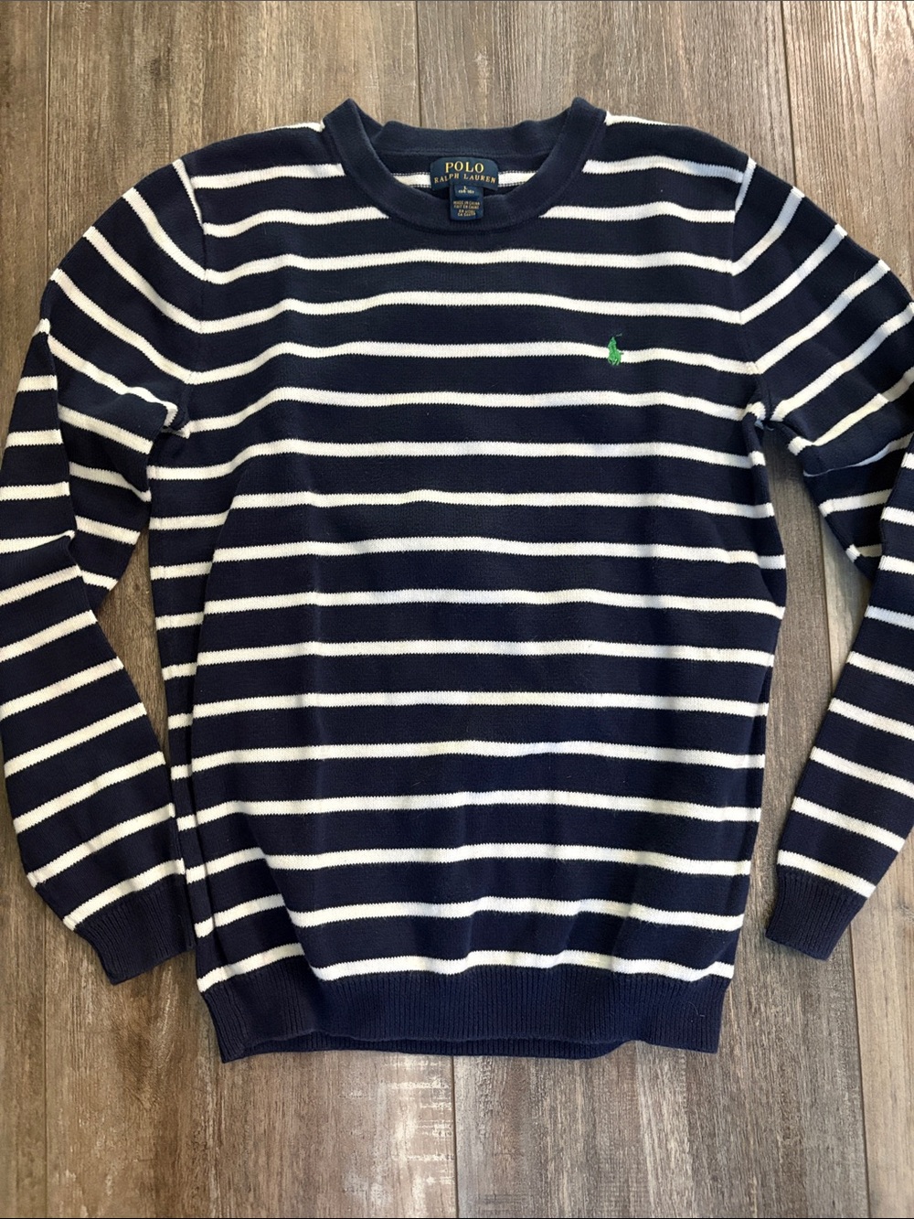 Ralph Lauren Polo Stripe Sweater size 12